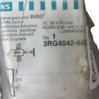 Siemens 3RG4042-6AD00 Induktiver Näherungsschalter