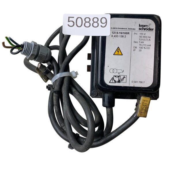 Kromschröder TZI 5-15/100R Zündtransformator 8 433 138 2