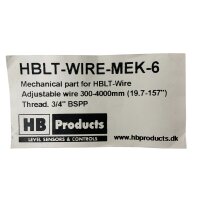 HB Products HBLT-WIRE-MEK-6 mechanisches Zubehörteil...