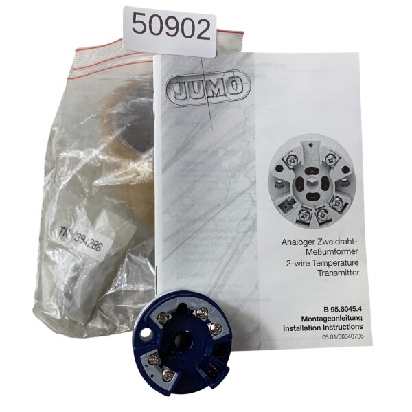 JUMO 956531/99-001-005 Analoger Zweidraht-Meßumformer