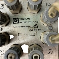 VEB ELMET Hettstedt Fp 09 Gasförderpumpe