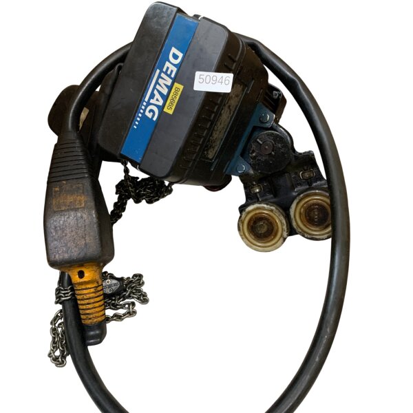 Demag DKUN 1-125 K V1 F4 Elektrokettenzug mit Fahrwerk