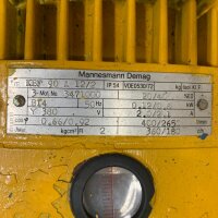 Demag KBA 71 A 4 Getriebemotor-Aggregat KBF 90 A 12/2