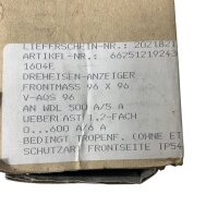 Gossen 66251219243 Dreheisen-Stromanzeiger