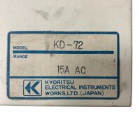 Kyoritsu KD-72 Analoges Amperemeter