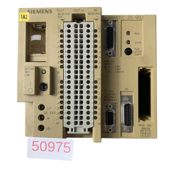 Siemens 6ES5 095-8MA04 SPS-Steuerung