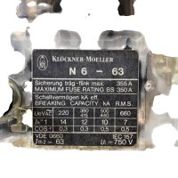 Moeller N6-63 Leistungsschutzschalter