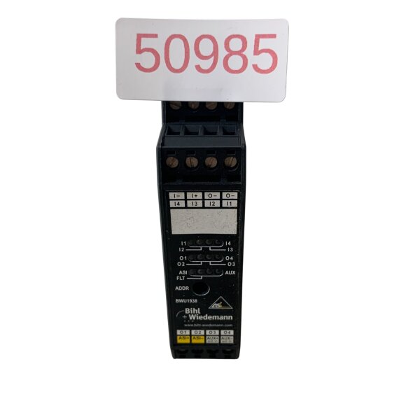 Bihl + Wiedemann BWU1938 AS-i Digital 4I/4O Module