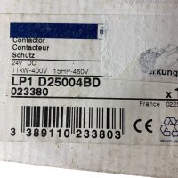 Telemecanique LP1 D25004BD Schütz 023380