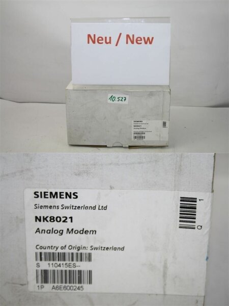 Siemens NK8021 ANALOG MODEN