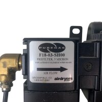 Deckel gebrochen!!! Puregas VSA2-22-030 pneumatisches Aufbereitungs- und Trocknungssystem