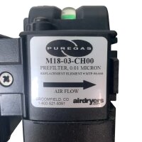 Deckel gebrochen!!! Puregas VSA2-22-030 pneumatisches Aufbereitungs- und Trocknungssystem