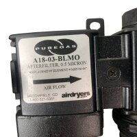 Deckel gebrochen!!! Puregas VSA2-22-030 pneumatisches Aufbereitungs- und Trocknungssystem