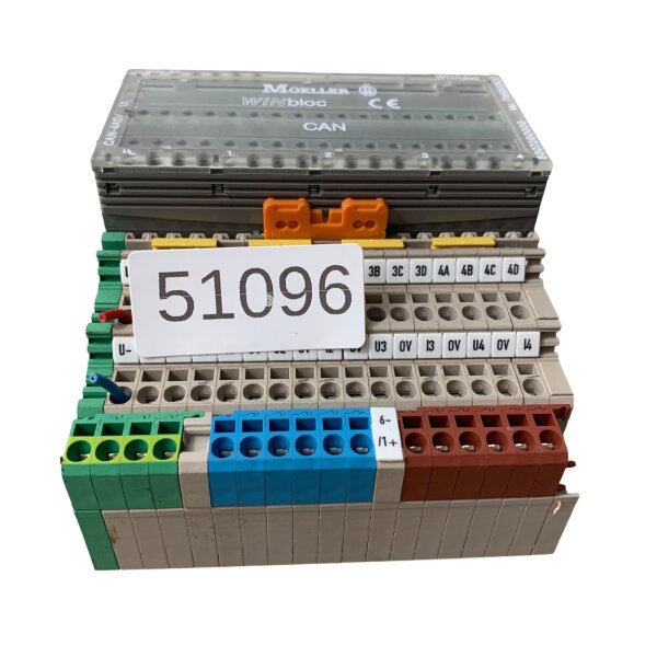 Moeller 8307280000 CAN 7AE0110XK112 WINbloc CAN-Eingabe-/Ausgabe-Modul inkl. Reihenklemmen ZSB-1.5/16-S/S/PE-+UI von Weidmüller