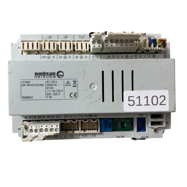 BRÖTJE Heizung ISR-RVS43.122/100 Heizungsregelung