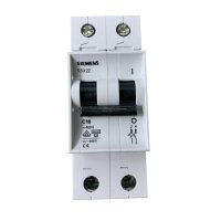 SET Inhalt 6 Stück!!! Siemens 5SX22 Leistungsschutzschalter C10