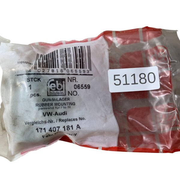 FEBI Bilstein 06559 Gummilager für VW-Audi 171407181A