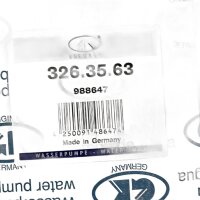 GK 326.35.63 Wasserpumpe für Skoda 988647