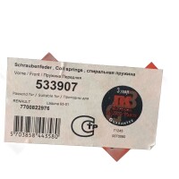 NK 533907 Schraubenfeder Front für Renault Laguna 7700822976