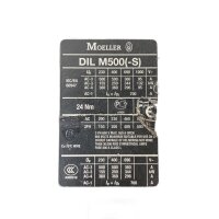 Moeller DIL M500 Leistungsschütz DIL M1000-XHI