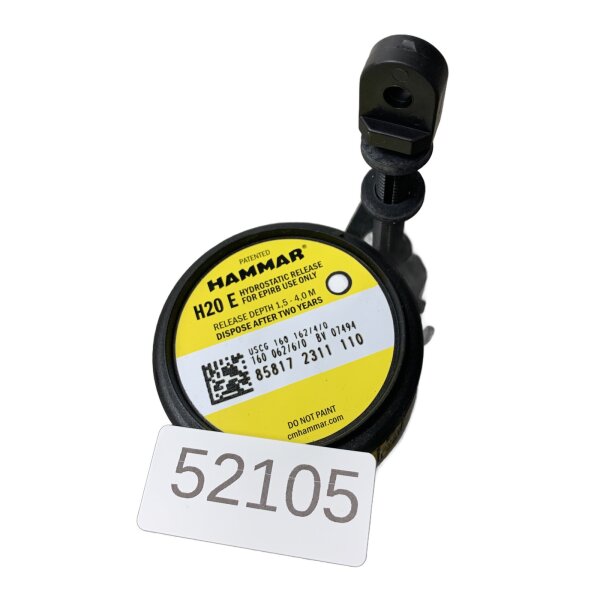 Hammar USCG 106 162/4/0 Hydrostatischer Notsender-Auslöser 160 062/6/0 BV 07494