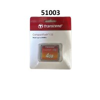 SET 3 Stück!!! Transcend CompactFlash 133x, 4 GB...