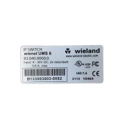 Wieland Electric wienet UMS 6 IP Switch 83.040.0000.0