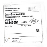 Kromschröder DG18 IG-3 Gas-Druckwächter 84447051
