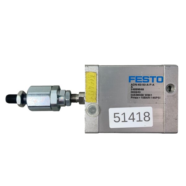 Festo ADN-63-50-A-P-A Kompaktzylinder+Dämpfer 24899648