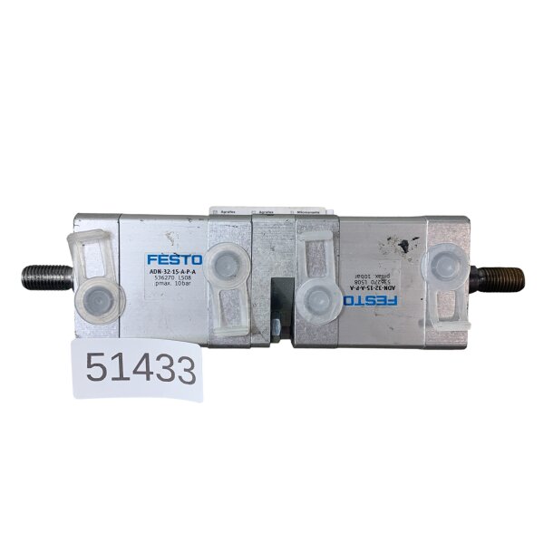 Festo ADN-32-15-A-P-A 2 Kompaktzylinder, aneinander gekoppelt 536270