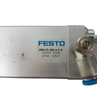 Festo ADN-25-200-A-P-A Kompaktzylinder + Gelenk + Adapterplatte + Lasche 536250