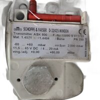 ABB (ex Schoppe & Faeser) Transmitter ASK800F Differenzdruck-Transmitter