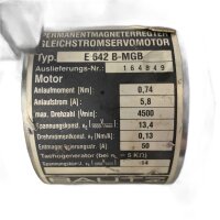 Bautz E642B-MGB Servomotor 164849