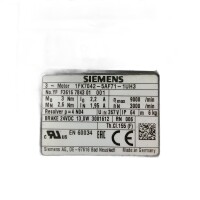 Siemens 1FK7042-5AF71-1UH3 Servo Motor