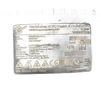 Getriebebau NORD SK80S/4 SK205e-221-340-A 1,1 kw 153 min....