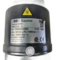 Baumer TDP0,2LS-4 Tachogenerator