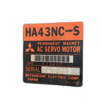 Mitsubishi HA43NC-S Servo Motor + Drehgeber FA-CODER OHE...