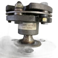 Mitsubishi HA43NC-S Servo Motor + Drehgeber FA-CODER OHE 25K-6 + Drehmomentkupplung