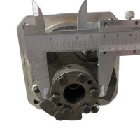 Mitsubishi HA43NC-S Servo Motor + Drehgeber FA-CODER OHE 25K-6 + Drehmomentkupplung