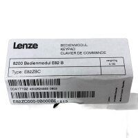 Lenze E82ZBC Bedienmodul für Frequenzumrichter 00417192