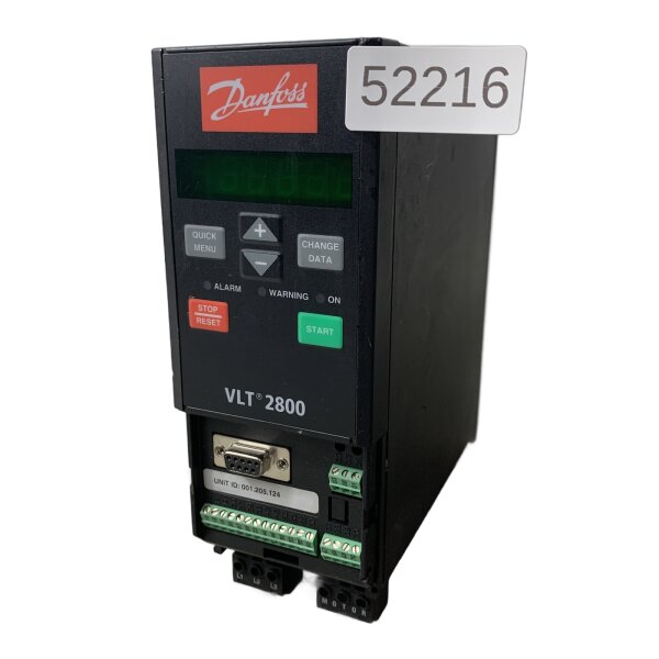 Danfoss VLT2805PT4B20STR1DBF00A00 195N1003 195N1003