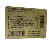 Berkeley USA4-22-35 Mehrachs-Universal-Servo-Verstärker