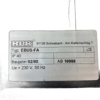 KBR EBUS-FA Leistungsmessgerät