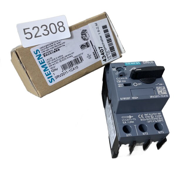 Siemens 3RV2011-1CA10 Leistungsschalter