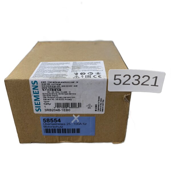 Siemens 3RB2046-1EB0 Überlastrelais