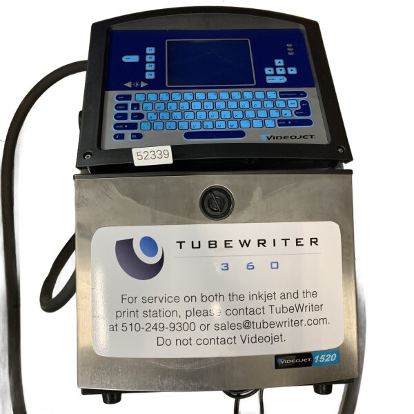 Video Jet 1520 Tintenstrahl-Codierer + Labor-Beschriftungsanlage TubeWriter 360