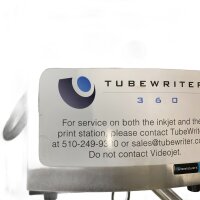 Video Jet 1520 Tintenstrahl-Codierer + Labor-Beschriftungsanlage TubeWriter 360