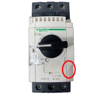 Gehäuse beschädigt!!! Schneider GV3P40 Motorschutzschalter