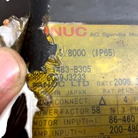 Fanuc A06B-1483-B305 AC-Spindelmotor