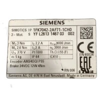 Siemens 1FK7042-2AF71-1CH0 Servomotor mit...